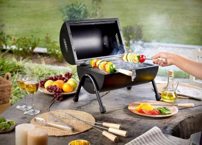 Solimo Barrel Charcoal Grill