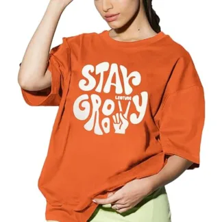 Half Sleeve Oversized Tshirt