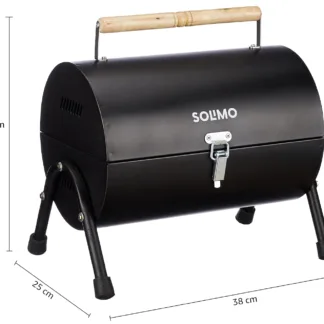 Solimo Barrel Charcoal Grill